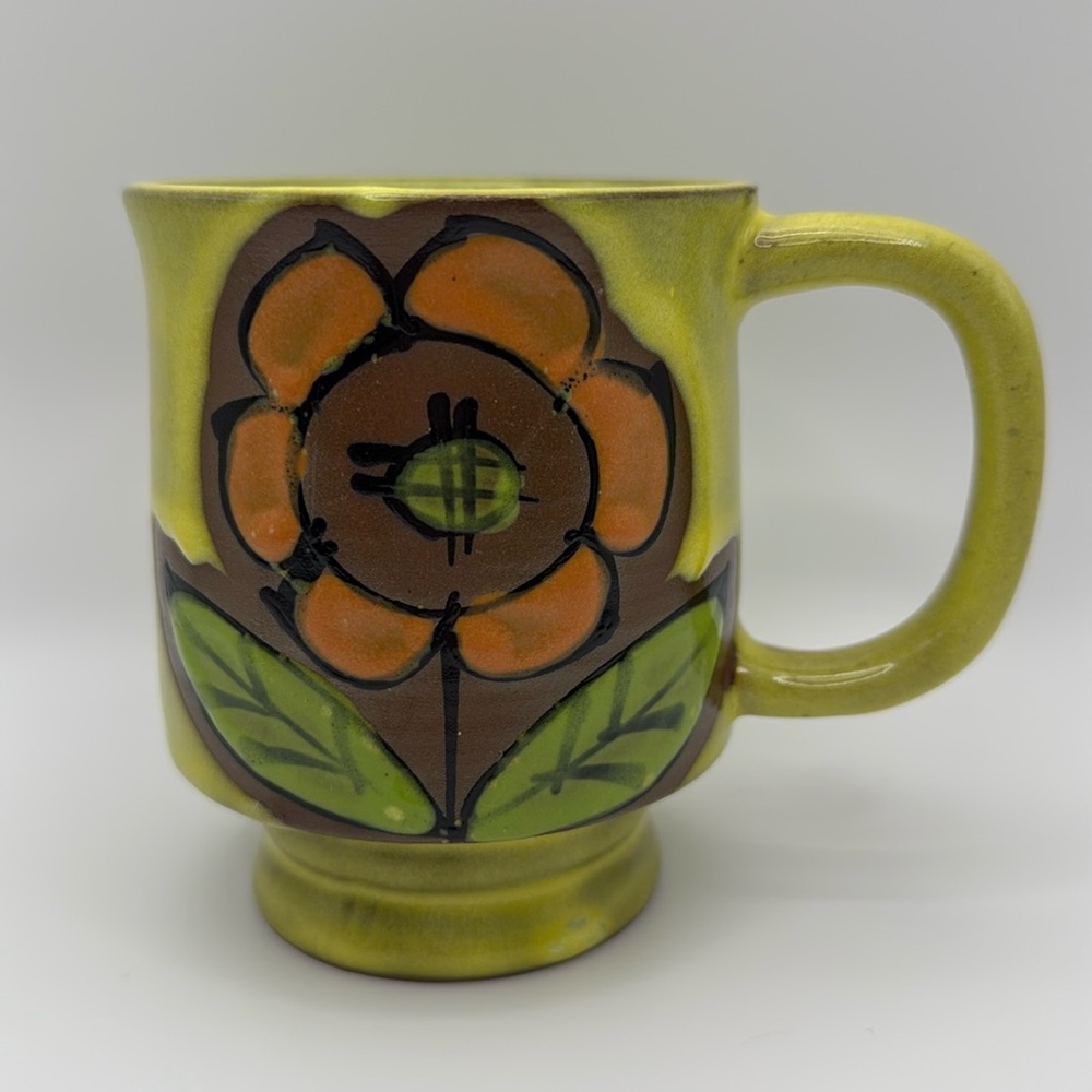 Vintage Mod Japanese Stacking‎ Mug